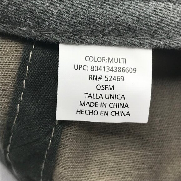 Time And Tru Womens One Size Baseball Cap Adjustable Back Strap Camo Green New - Picture 7 of 7